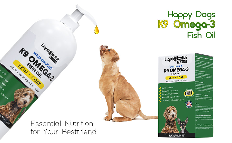 K9 Omega-3 Fish Oil For Dogs