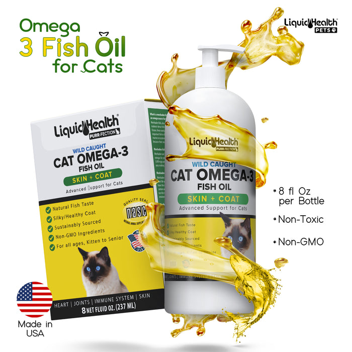 Purr-Fection Omega-3 Fish Oil For Cats