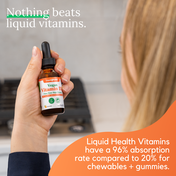 Organic Vegan Vitamin D3 Liquid Drops