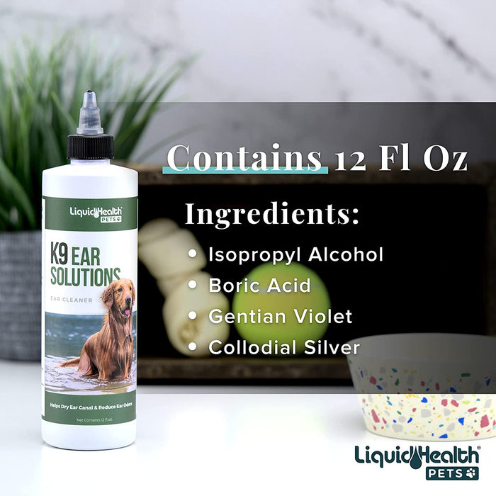 K9 Ear Solutions Ear Cleaner For Dogs