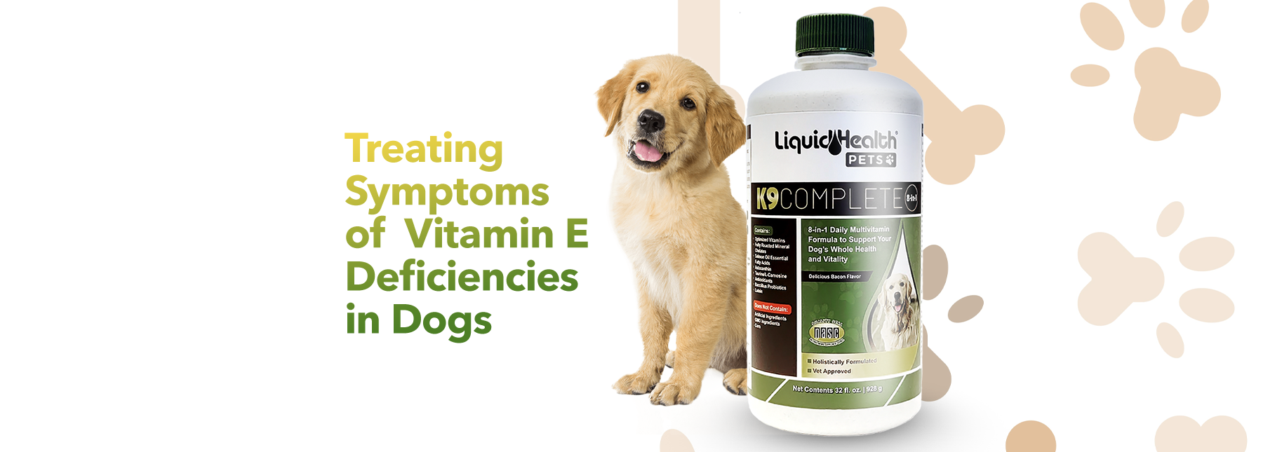 Treating Symptoms of Vitamin E Deficiency in Dogs