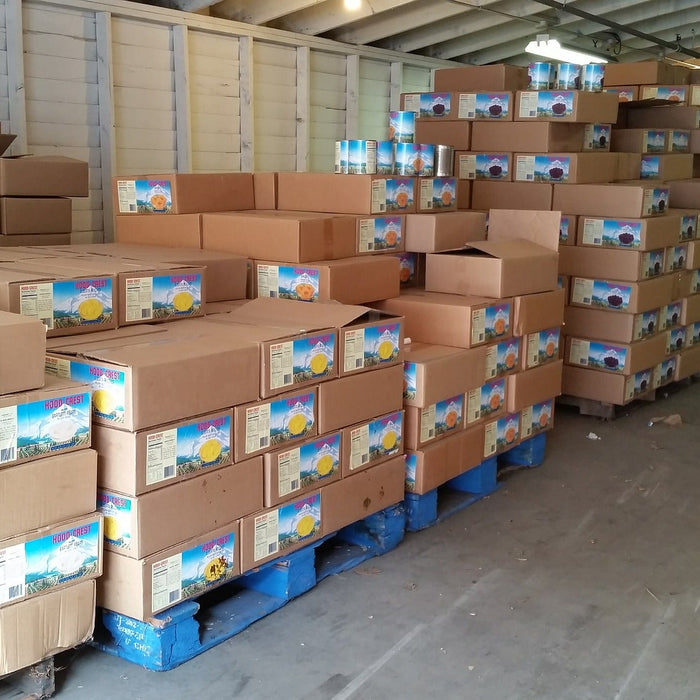 Packages ready in warehouse
