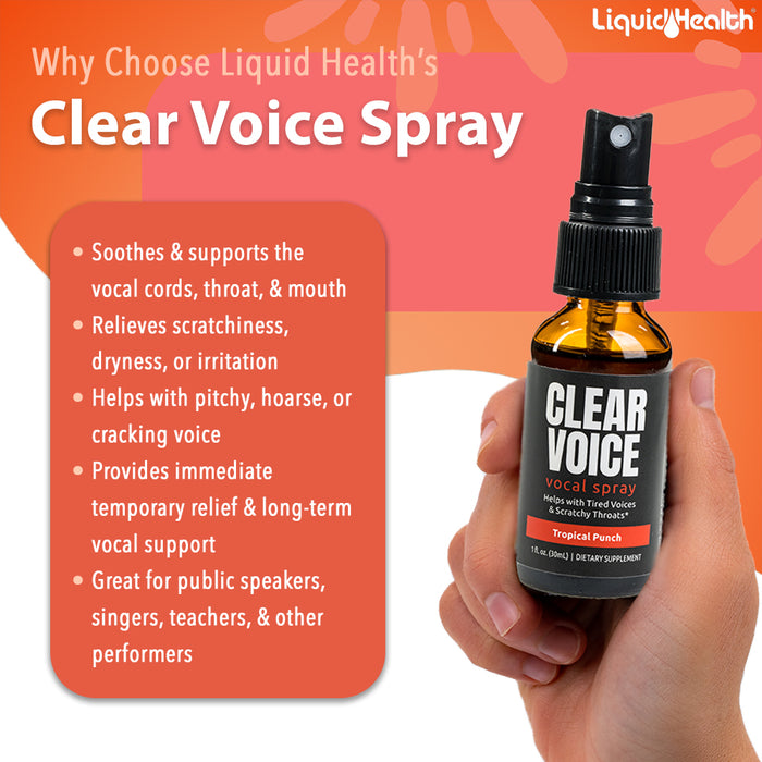 Clear Voice - Vocal Spray