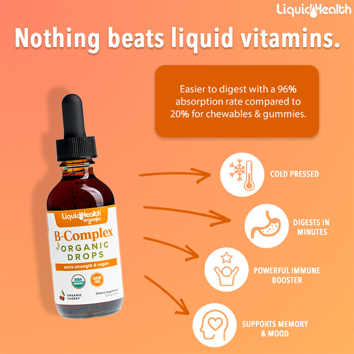 NEW! Organic Vitamin B-Complex Drops