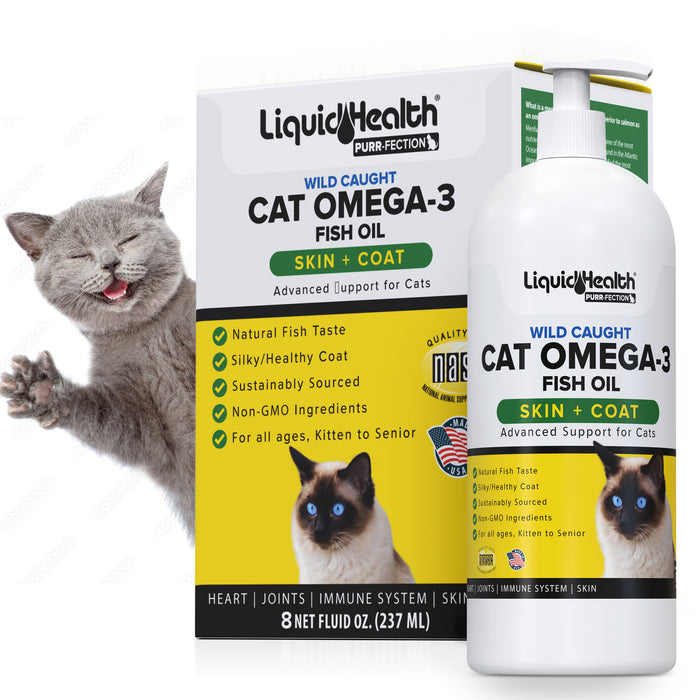 Purr Fection Omega 3 Fish Oil For Cats Liquid Health Wholesale