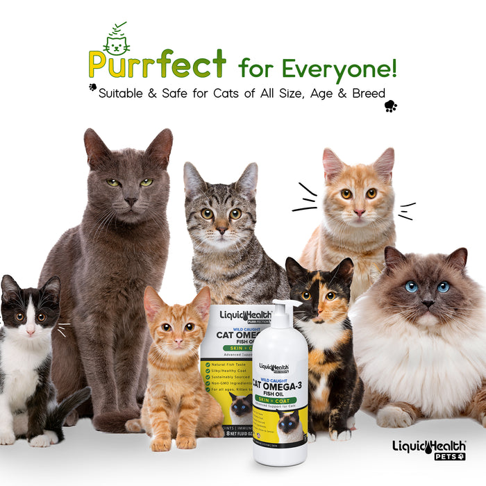 Purr-Fection Omega-3 Fish Oil For Cats