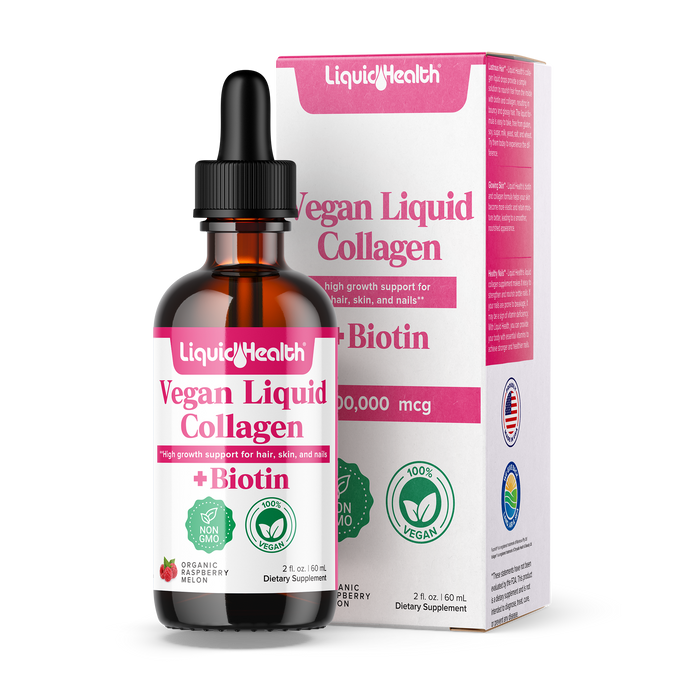 NEW! Vegan Collagen Hair Growth Drops w/ Biotin