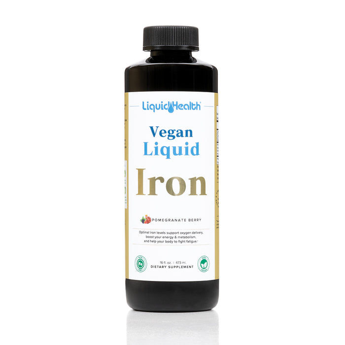 Vegan Liquid High Potency Iron Supplement