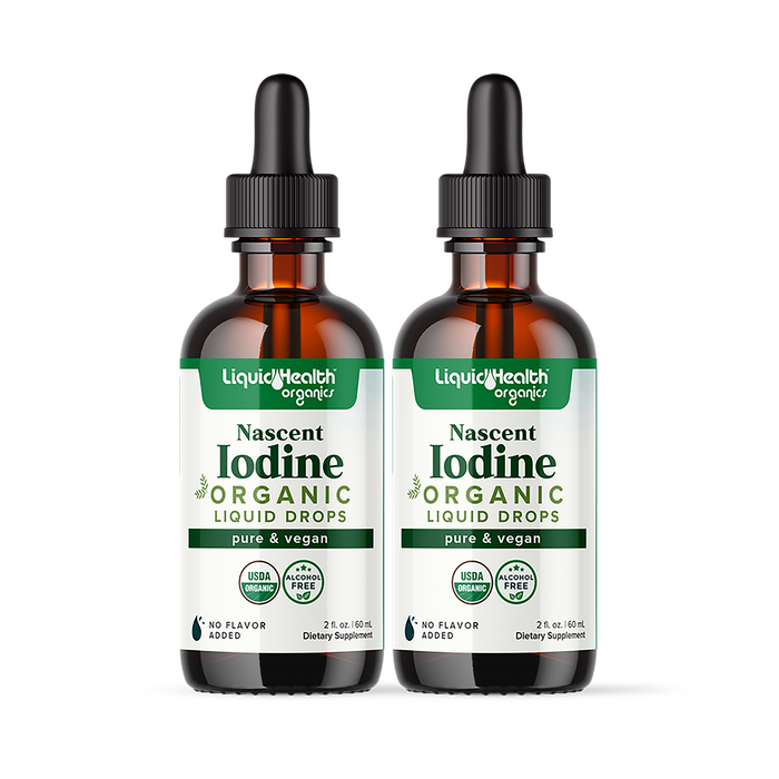 Organic Nascent Vegan Iodine Liquid Drops 250 mcg