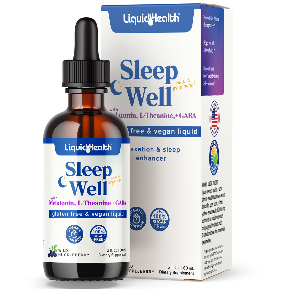 Sleep Well (Brand New Formula!) — Liquid Health Wholesale